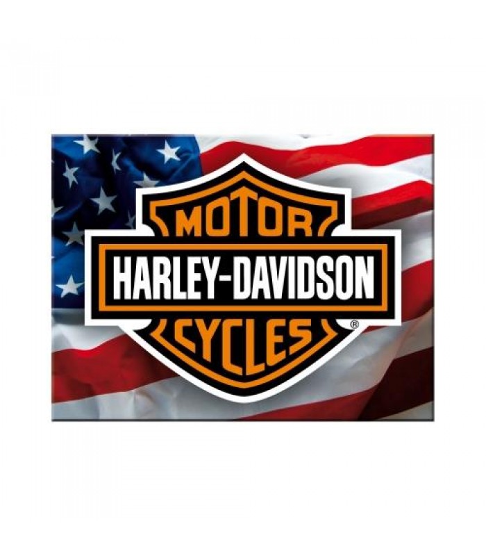 Магнит Nostalgic-Art "Harley-Davidson USA Logo" (14226)